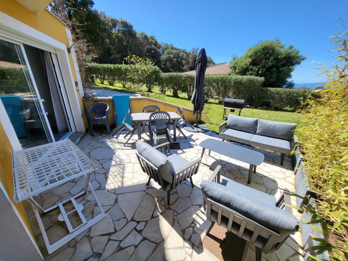 T3 Propriano Vue Mer, Neuf, Climatise Et Classe 4 Etoiles Viggianello エクステリア 写真